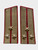 Vintage Soviet military parade epaulets