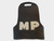 Black Leather MP Brassard armband