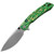 Celora Button Linerlock Green