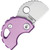 Turtle Button Lock Ti M20B