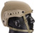 Matrix Airsoft Air Force Type Helmet w/ Rails - Tan