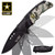 U.S. Army Gladiator Assisted Opening Folding Pocket Knife Black