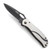CRKT 6480K Pazoda Framelock Black Plain Edge