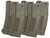 ARES Amoeba 140rd High Grade Mid-Cap Magazine for M4/M16 Series Airsoft AEG Rifles (Color: Dark Earth/Set of 5)