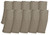 Blue Box 140rd Polymer Midcap Magazine for M4 / M16 Series Airsoft AEG Rifles (Color: Tan / Box of 10)