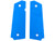 FMA Tactical Polymer Grip Panels for 1911 Airsoft GBB Pistols - Blue
