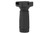 G&P Golf Ball Pattern Tactical Rubber Vertical Grip - Black (Short)