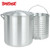 80-Quart Stockpot With Lid & Basket