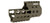 G&P MOTS 4" Keymod Cutout Rail System for M4 / M16 Series Airsoft Rifles - Sand