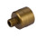 G&G 14mm Negative Threaded Adapter for KWA KMP9 Series Airsoft GBB SMG's - Tan / Bronze