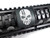 Custom Gun Rails (CGR) Large Laser Engraved Aluminum Rail Cover - U.S. Flag Skull