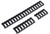 Element 18-Slot LoPro Rail Cover Set - Black