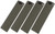 Energy Diamond Plate Rail Covers - (Set of 4 / OD Green)