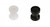 Echo1 / Element Hopup Knob Set of Two For Airsoft AEG (Black & Clear)