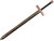 Hero's Edge Medieval Brown Guard Foam Sword