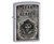 Zippo Classic Lighter Fear the Reaper Satin Chrome