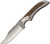 Anza JWK2FE Fixed Blade Elk Handle w/ Leather Sheath