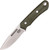 Bark River 05130MGC Springbok CPM 3V - Green Micarta