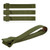 Maxpedition 5" TacTie (4 Pack) - OD Green