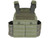 Voodoo Tactical MOLLE X-Lite Gen II Plate Carrier with MOLLE Cummerbund - OD Green (Large)