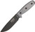 ESEE 4PB Black Plain Edge, Black Molded Sheath