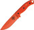 ESEE 5POROR Orange Plain Edge Blade - Orange Handle