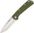 Kizer Cutlery 4403 Folder S35VN Green G-10 Titanium Framelock