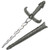 MC HK852Q Egyptian Queen Dagger - Unedged