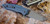 Kizlyar KK0227 Zorg D2 Flipper, Blue G-10 Handle