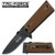 Tac Force 754BK Combat Tan Assisted Open