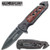 Tac Force TF637RW Overlay Wood Partially Serrated