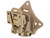 Avengers NVG mount for PVS 15/18 Type Mock NVGs with Polymer Shroud - Tan