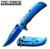 Tac Force TF847BL Blue Ti-Coat Framelock