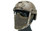6mmProShop PJ Type Bump Helmet Package with Carbon Gen.1 Strike Mask - Tan