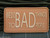 We Do Bad Things To 2 Bad People PVC - Desert - Morale Patch