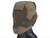 Matrix "Striker Helmet" Full Face Carbon Steel Mesh Mask / Helmet (Color: Dark Earth)