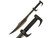 Master Cutlery "Spartan" 34.25" Sword - Black