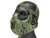 6mmProShop V5 Breathable Padded Dual Layered Nylon Half Face Mask (w/ Bump Helmet Straps) - AOR2