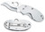 Spyderco Cricket Frame Lock Knife with 1.875" Blade - Plain Blade