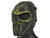 Matrix High Speed Wire Mesh "Chastener" Skull Mask - Swamp