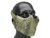 Avengers Iron Face Skull Imprint Nylon Lower Half Mask - A-Tacs