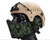 Avengers Helmet Face Armour HAF Mask for Airsoft (Color: Digital Woodland Marpat)