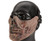 Avengers "Zombie" Iron Face Lower Half Mask - Flesh Wound