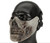 Avengers "Zombie" Iron Face Lower Half Mask - Rotting Flesh