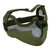 Matrix Iron Face Carbon Steel "Striker" Gen2 Metal Mesh Lower Half Mask - OD Green