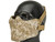 Matrix Iron Face Skull Imprint Nylon Lower Half Mask - Digital Desert