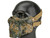 Matrix Iron Face Skull Imprint Nylon Lower Half Mask - Digital Woodland