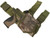 Matrix Tornado Universal Tactical Thigh / Drop Leg Holster - Forest Serpent / Right