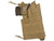 NcStar MOLLE Tactical Pistol Holster - Tan