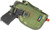 Shooter's Universal Quick Draw Tactical Belt / MOLLE holster w/ Mag pouch (Right Hand) - Woodland Camo